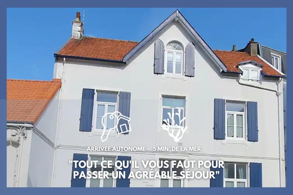 Appartement 5 Pers, A 200 M De La Plage De Wimereux - Chalet Valentine 外观 照片